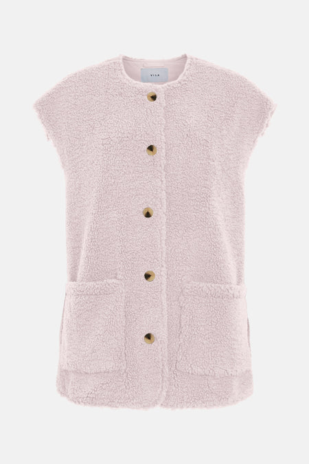 Veste sans manches - rose