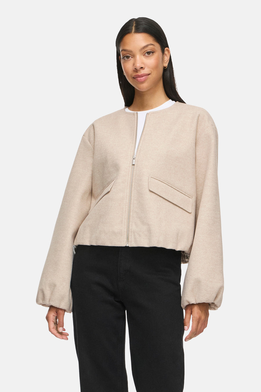 Veste courte beige - VILA®