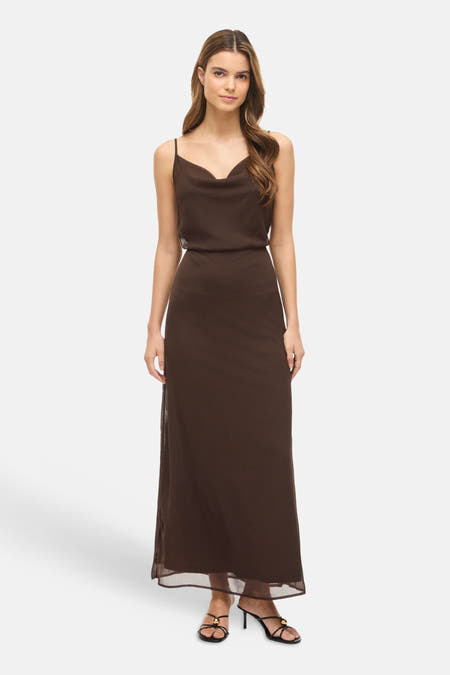 Robes sans manches brun - VILA®