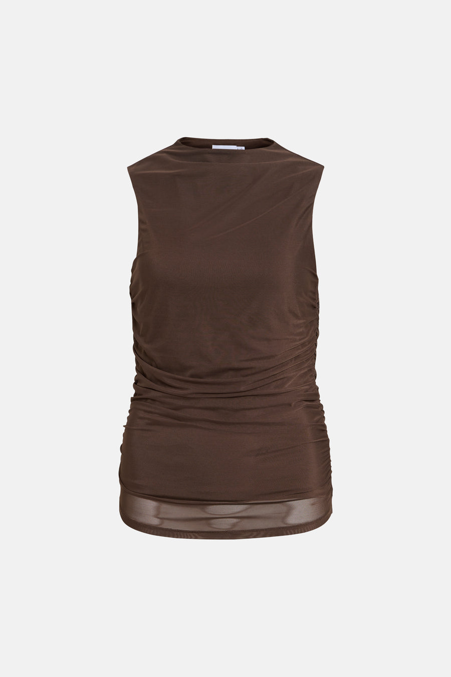 Top uni manche courte brun - VILA®