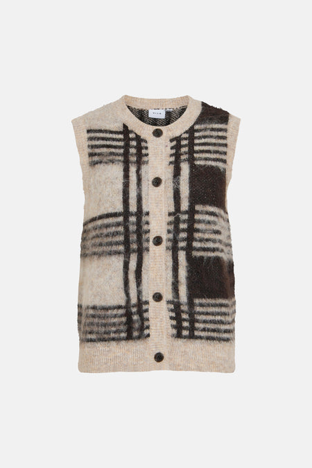 Cardigan - Natural Melange