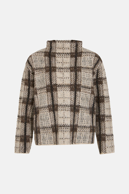 Pull col O brun - VILA®
