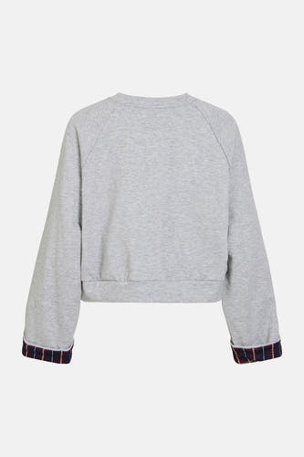 Sweat col O gris - VILA®
