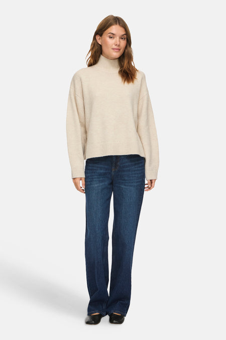 Pull col O jaune - VILA®