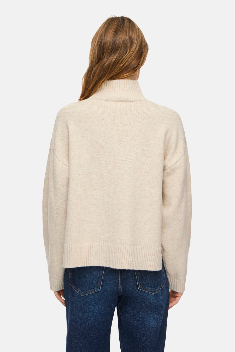 Pull col O jaune - VILA®