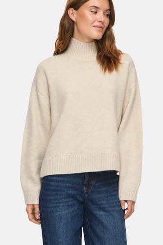 Pull col O jaune - VILA®
