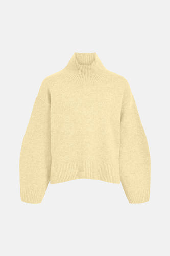 Pull col O jaune - VILA®