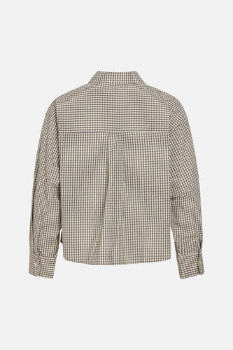 Chemise à manches longues - beige