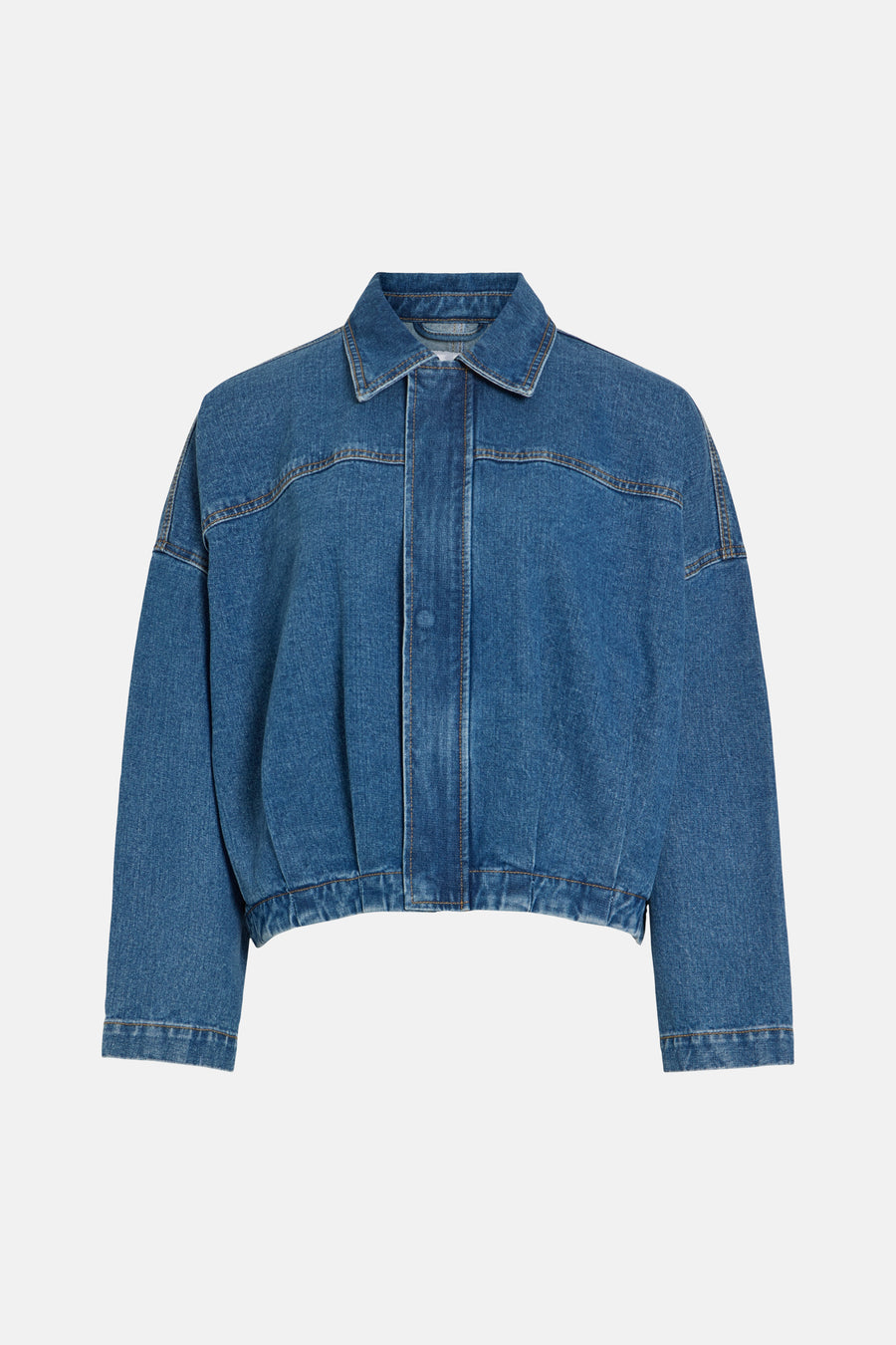 Bombers mid blue denim - VILA®