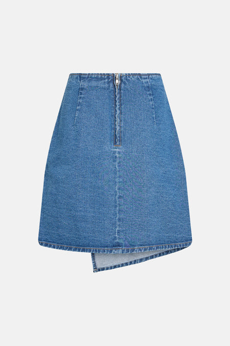 Jupe - mid blue denim