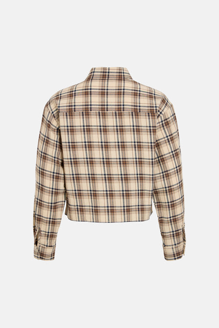 Chemise à manches longues - écru