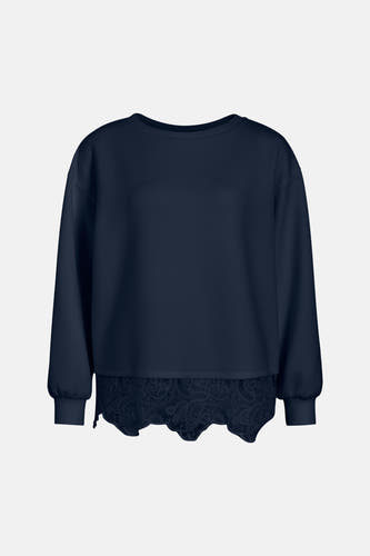 Sweat col O bleu - VILA®