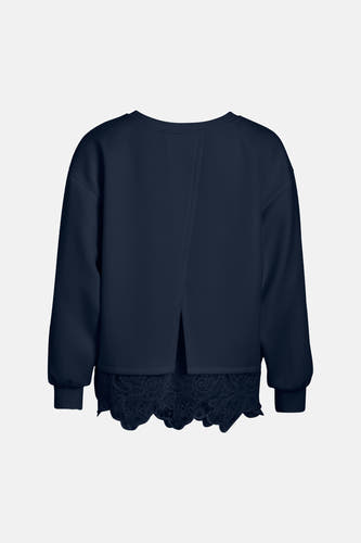 Sweat col O bleu - VILA®