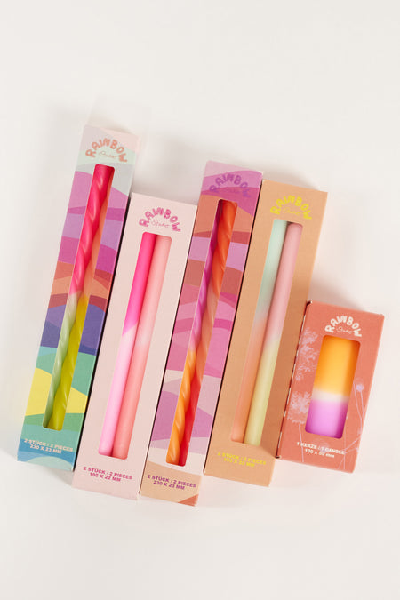 Bougie Multicolore - Rainbow Studio