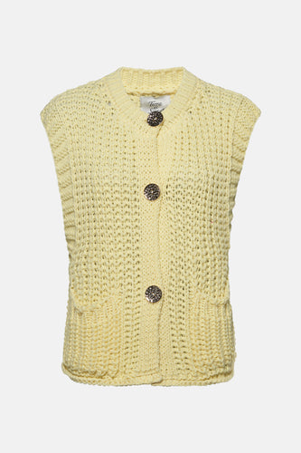 Cardigan - jaune