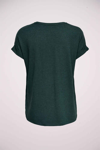 Top uni manche courte vert - ONLY®
