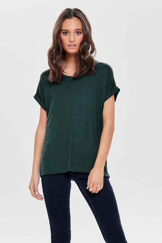 Top uni manche courte vert - ONLY®