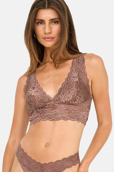 Mousseline de coton ONLY®, avec imprimé floral et bords coordonnés.