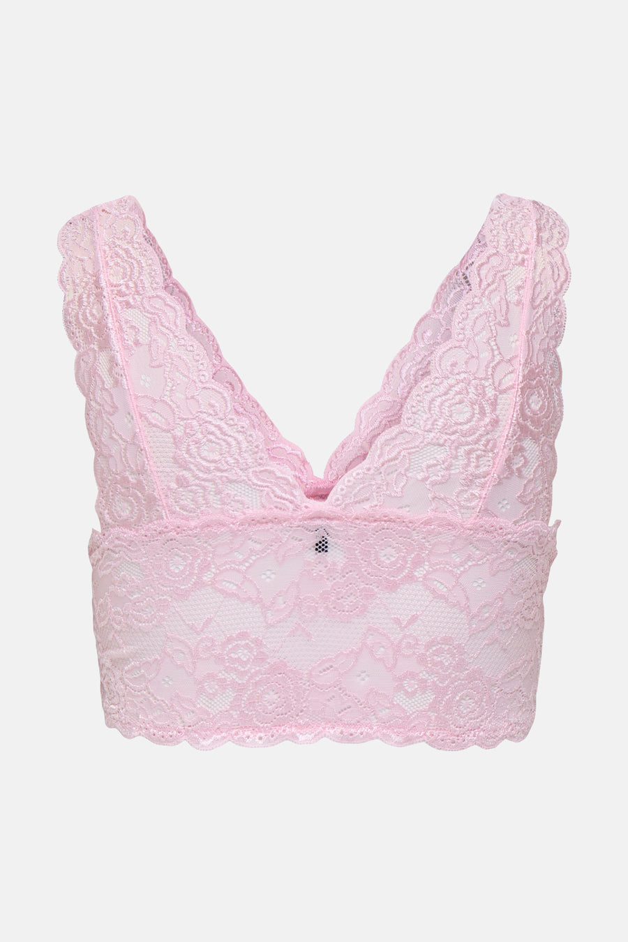 Robe de chambre rose ONLY®, conçue en coton avec un motif floral et une finition sculptée.