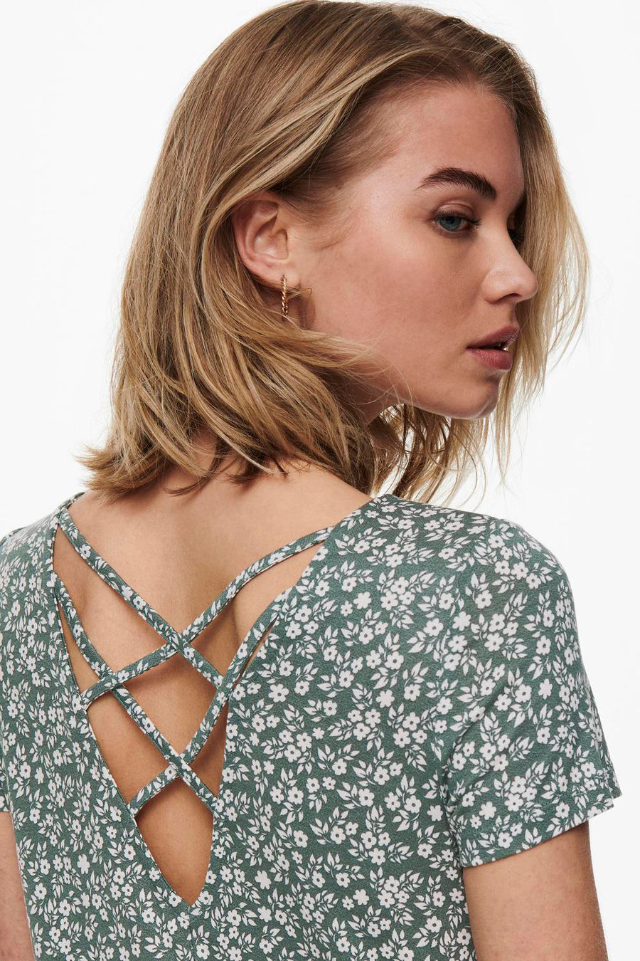 Robe à manches courtes - vert - ONLY®