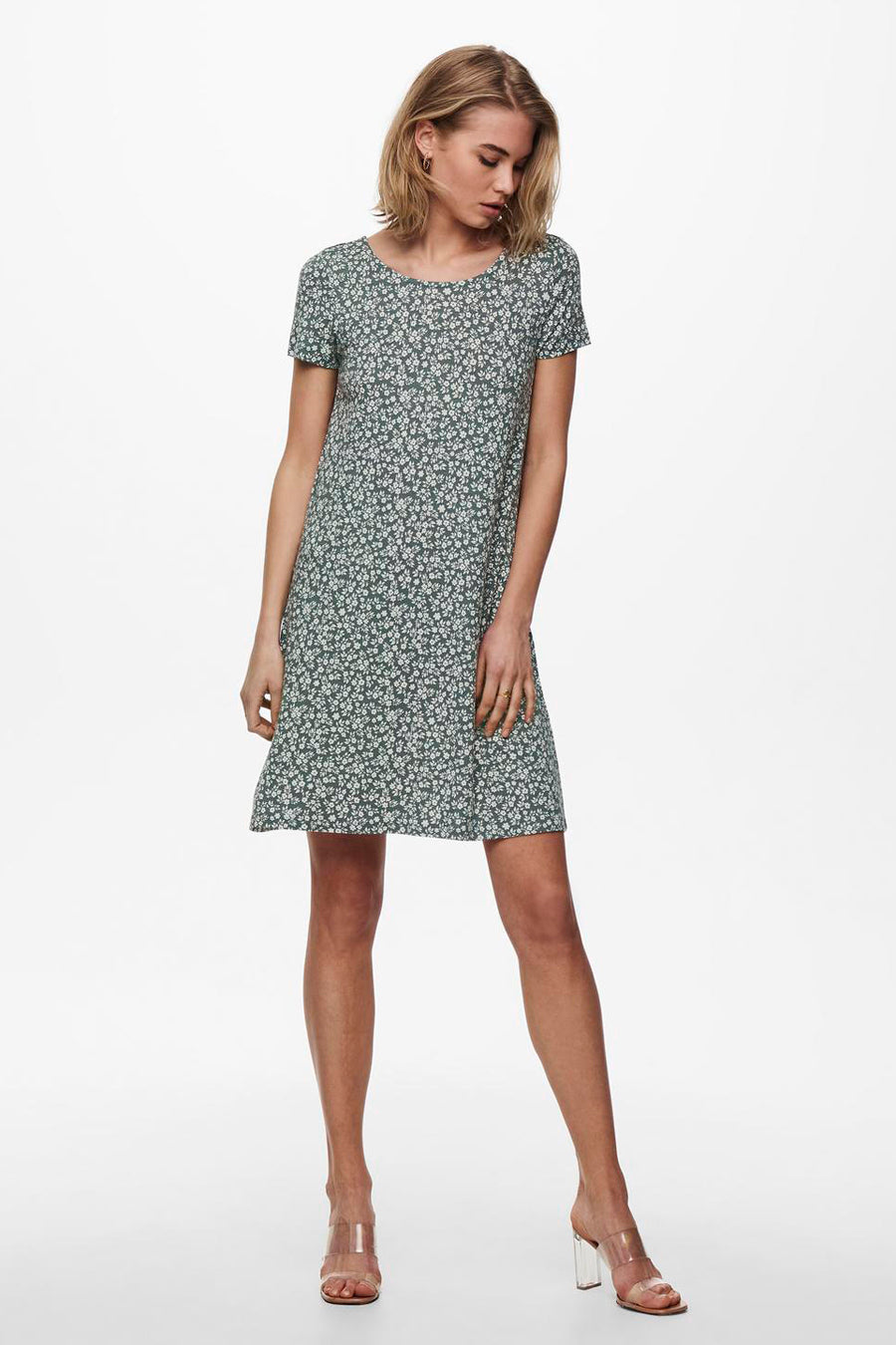 Robe à manches courtes - vert - ONLY®