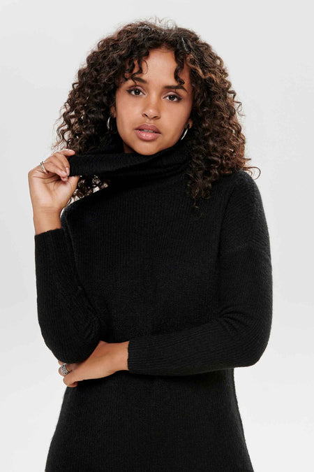 ONLJANA L/S COWLNCK DRESS  WOOL KNT NOOS