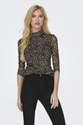 ONLERICA LIFE MESH L/S HIGH NECK TOP JRS