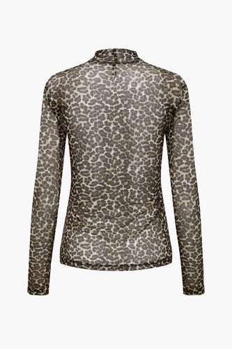 Pull col roulé brun - ONLY® - ONLY®