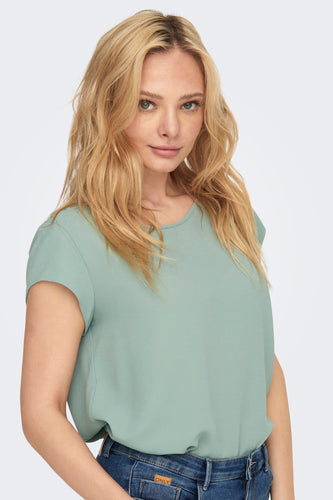 Blouse à manches courtes - vert - ONLY®