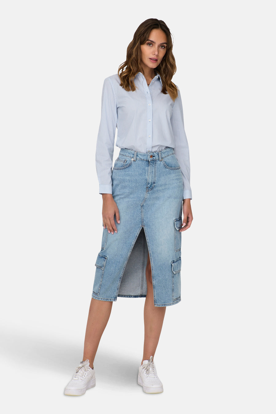 Chemise à manches longues - bleu - JDY - 2