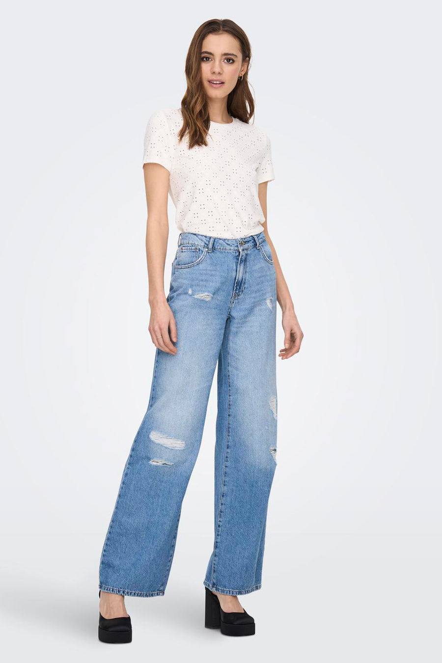 T-shirt - blanc - JDY