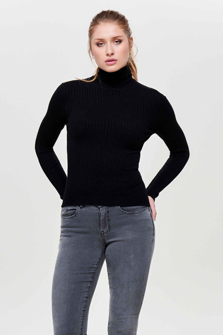 ONLKAROL L/S ROLLNECK PULLOVER KNT NOOS