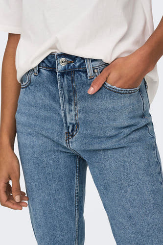 Jean droit - denim bleu moyen