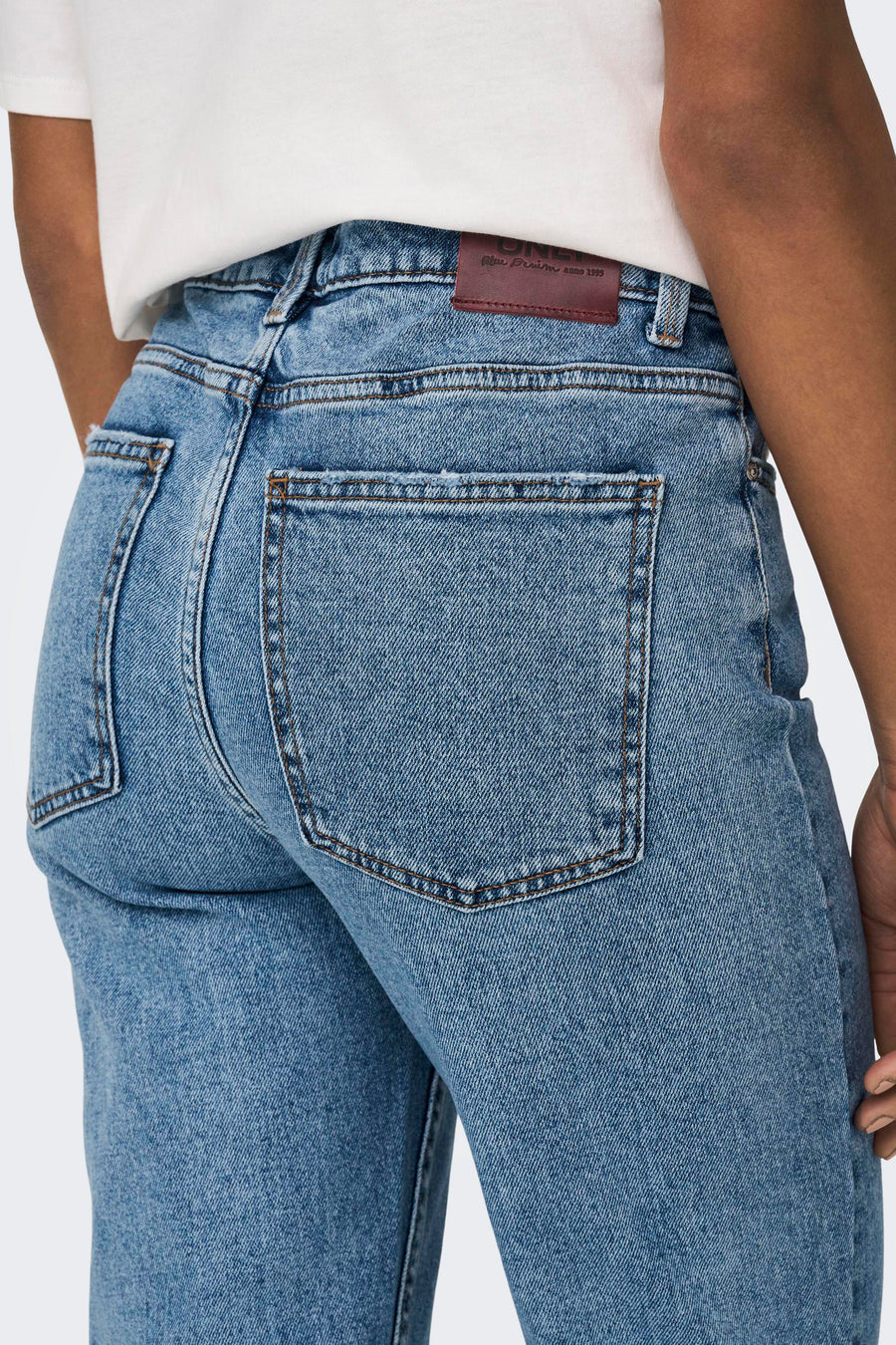 Jean droit - denim bleu moyen