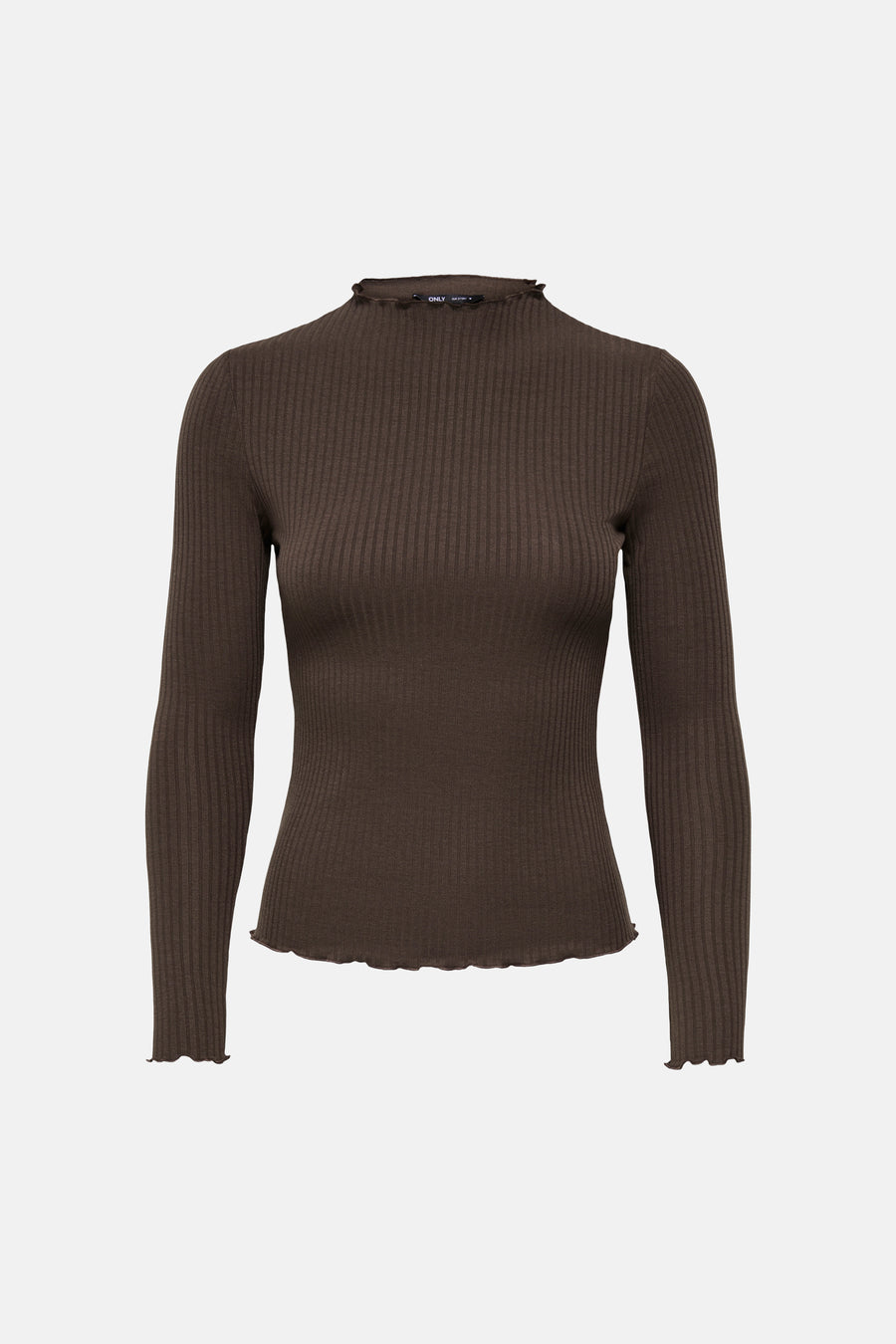 Pull col O brun - ONLY®