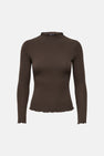 Pull col O brun - ONLY®
