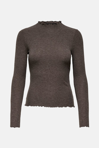 Pull à col rond - brun - ONLY® - 7