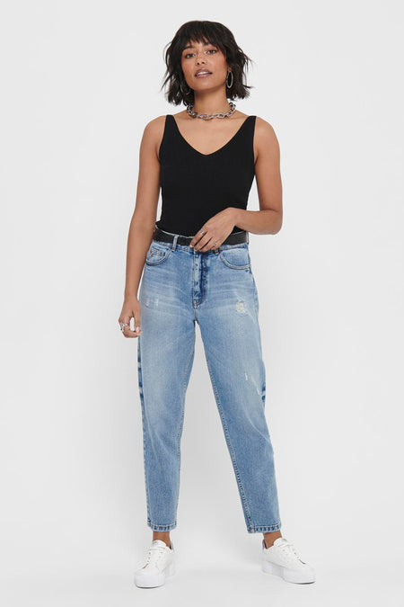 JDYNANNA S/L TOP KNT NOOS
