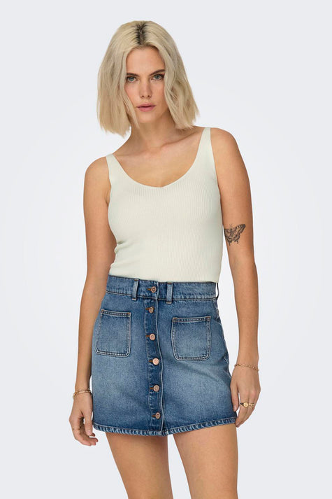 JDYNANNA S/L TOP KNT NOOS
