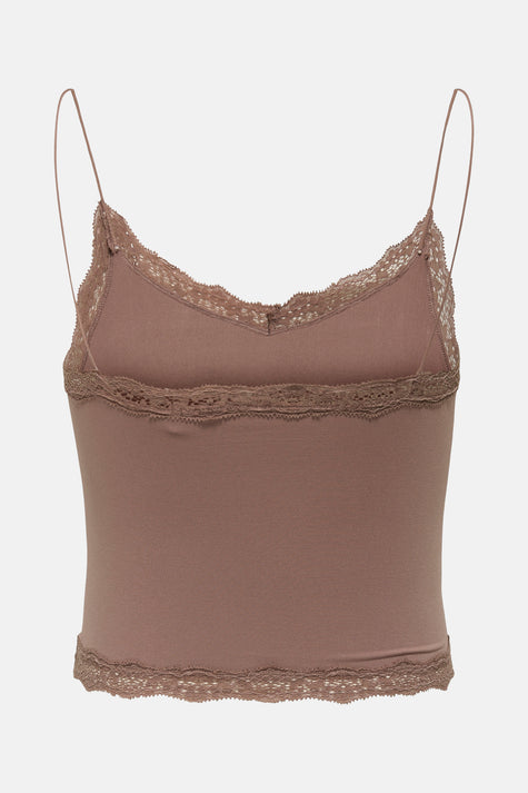 ONLVICKY  LACE SEAMLESS CROPPED TOP NOOS