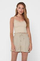 ONLVICKY  LACE SEAMLESS CROPPED TOP NOOS
