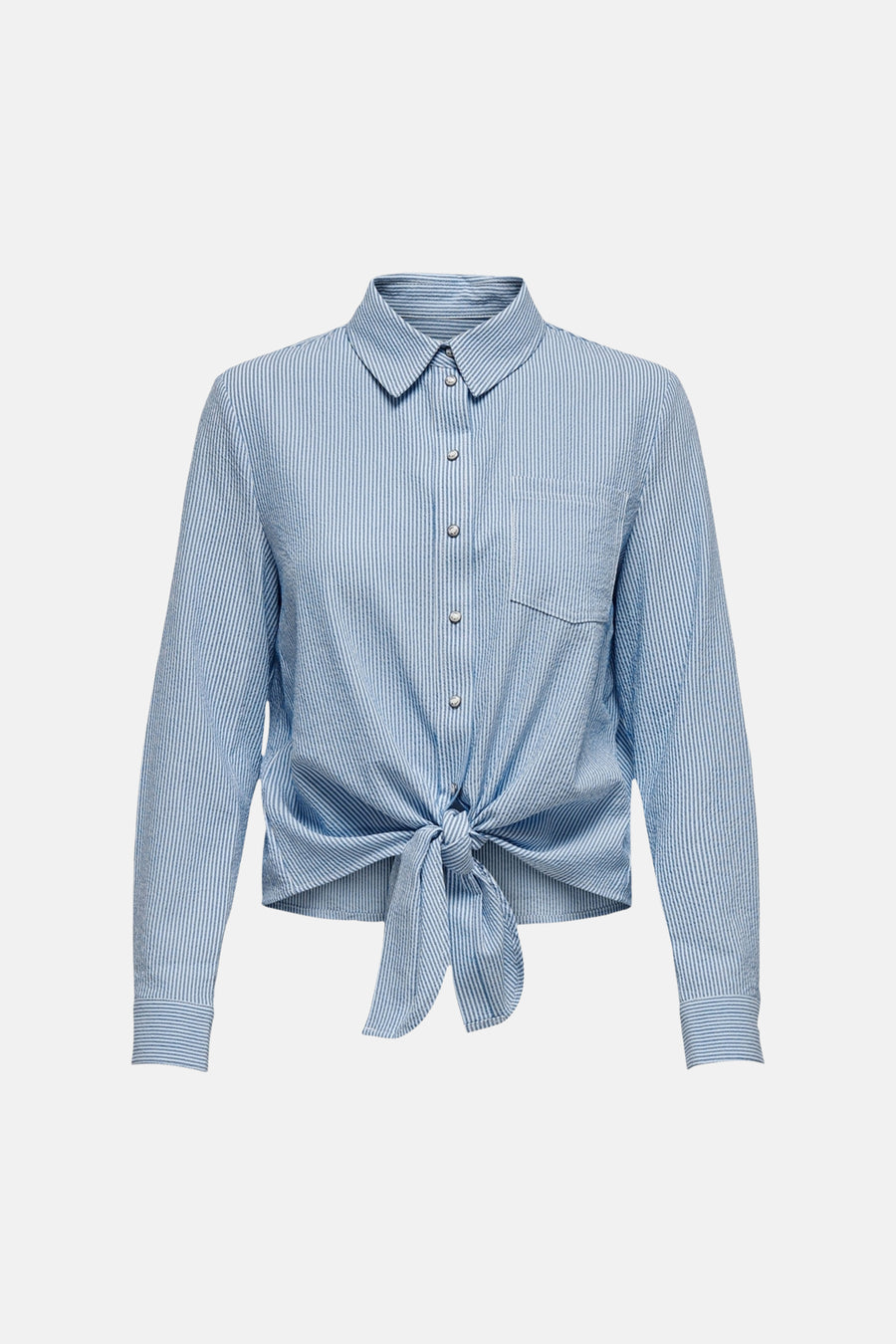 Chemise &agrave; manches longues - bleu