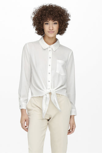 Chemise &agrave; manches longues - ecru - ONLY® - 14