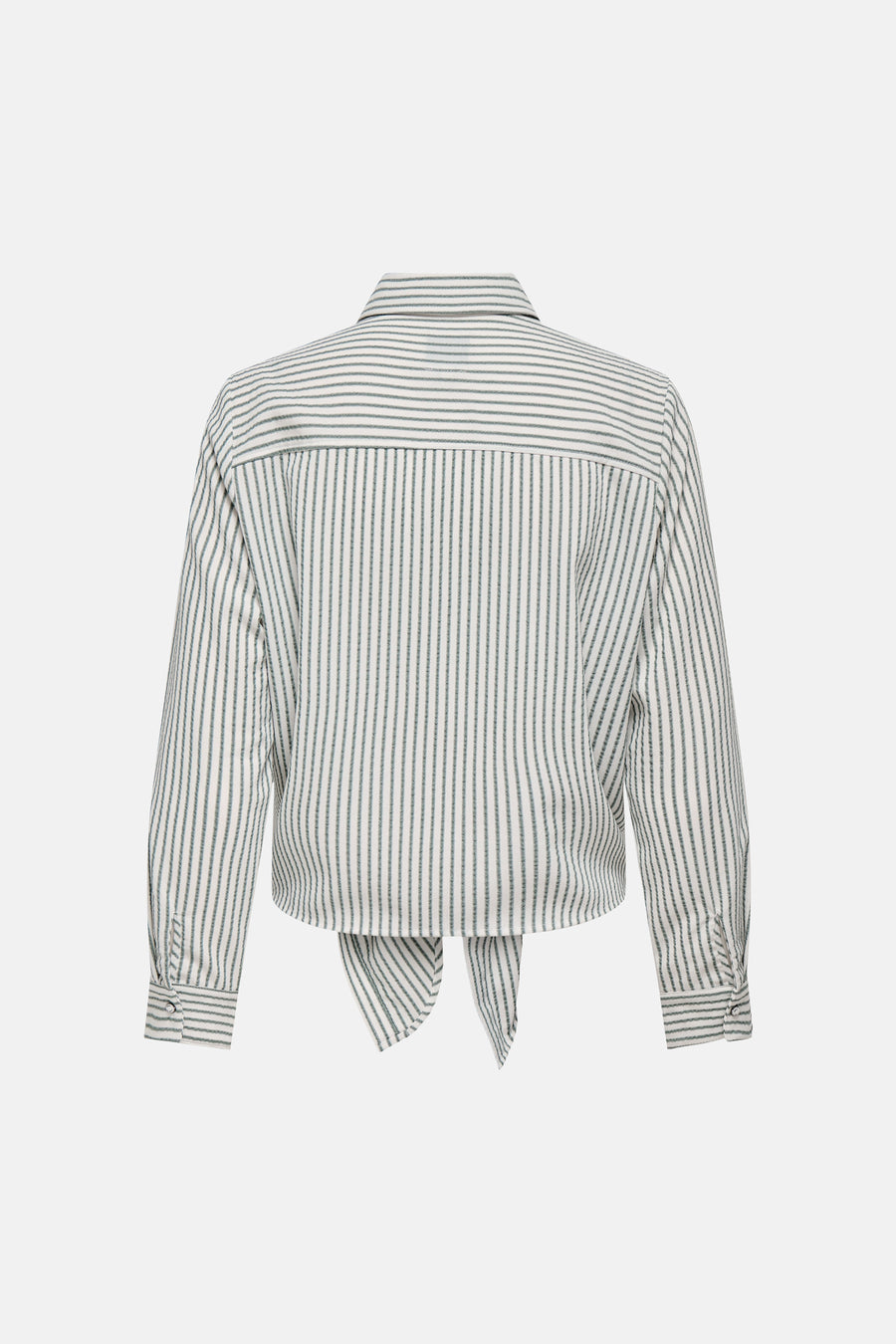 Veelkleurig hemd met lange mouwen van ONLY, met een gestreept patroon en knoopdetail aan de achterkant.