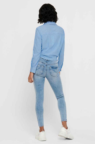 Chemise &agrave; manches longues - blanc - ONLY® - 7