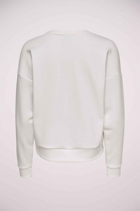 Sweat col O Blanc - ONLY®