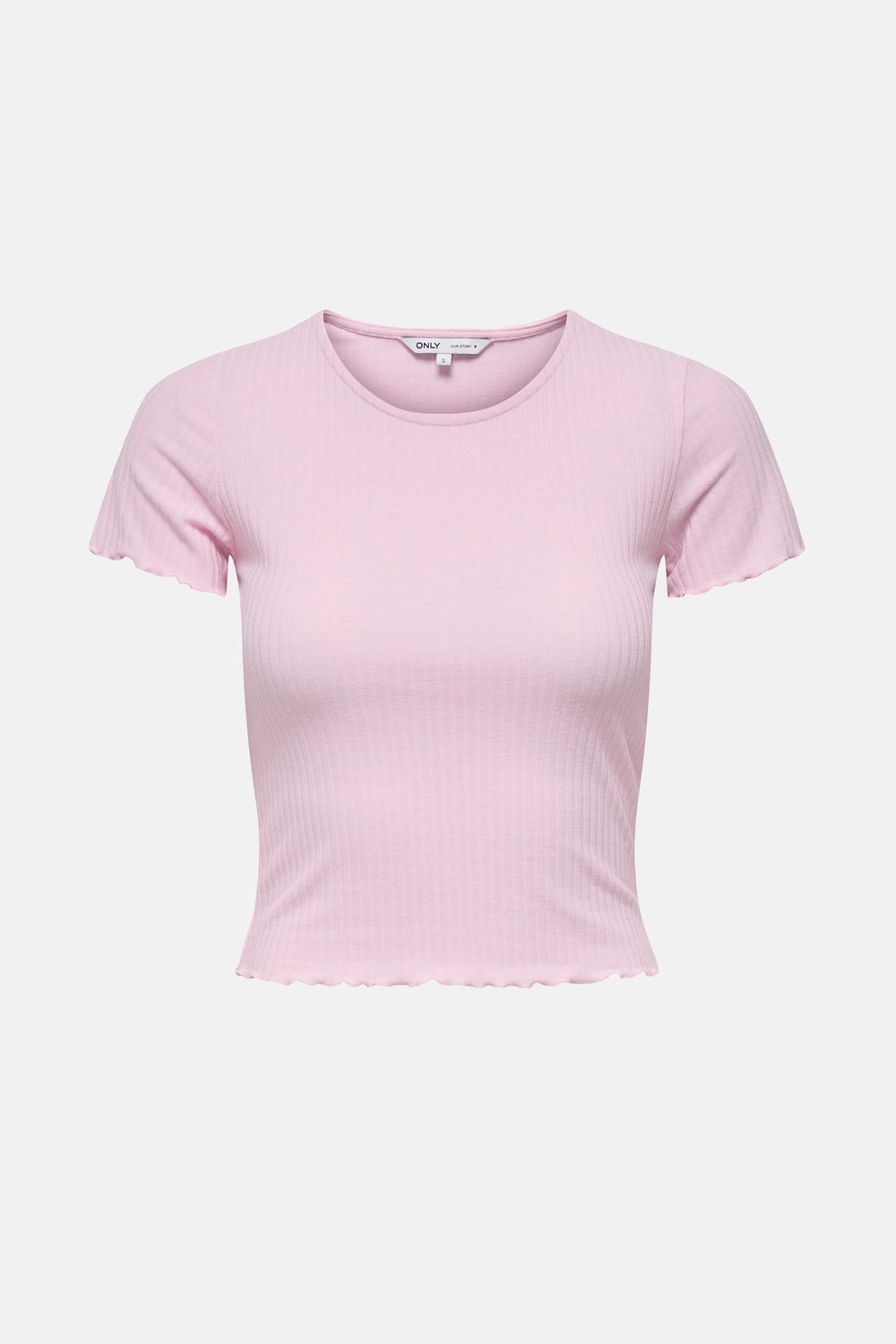 Top uni manche courte Rose - ONLY®