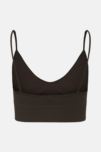 ONLVICKY RIB SEAMLESS VNECK TOP NOOS ACC