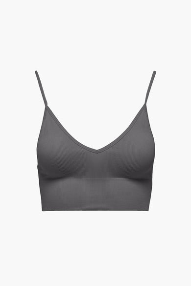 ONLVICKY  RIB SEAMLESS V-NECK TOP NOOS