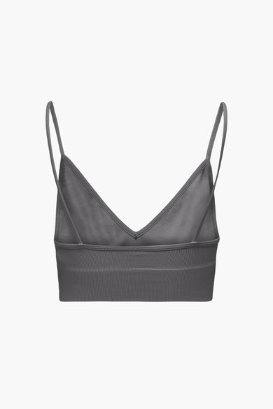 ONLVICKY  RIB SEAMLESS V-NECK TOP NOOS